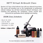 Mini Airbrush Kit + Complimentary Virtual Class