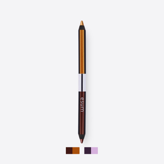 Esum Dual Eye Makeup Pencil in color Garnet/Fire