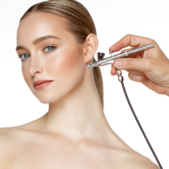 Airbrush Makeup Model