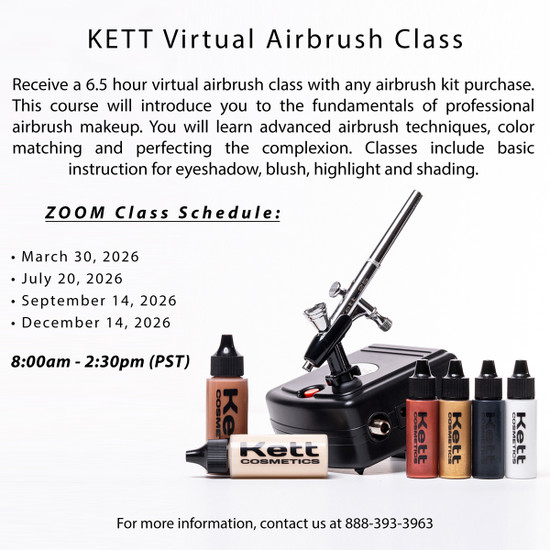 Airbrush Pro Kit + Complimentary Virtual Class