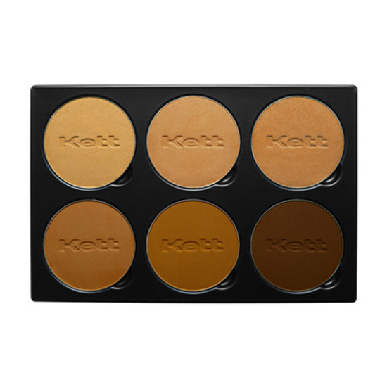 Kett Fixx Powder Foundation Pro Palette Tan Deep
