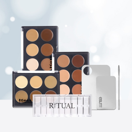 Pro Beauty Ritual Set: Kett Fixx Creme Foundation