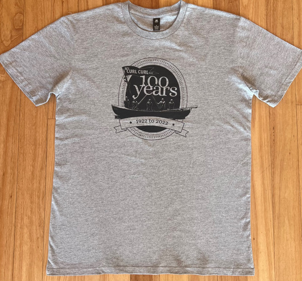 Grey Mens 100 year T Shirt