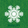 Snowflake Decal Vinyl Sticker