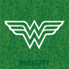 Wonder Woman Logo V2 Decal Vinyl Sticker