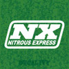 NX Nitrous Express Decal Vinyl Sticker