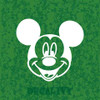 Mickey Mouse Face Decal Vinyl Sticker