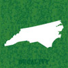 North Carolina State Decal Vinyl Sticker
