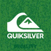 Quiksilver Surfing Decal Vinyl Sticker