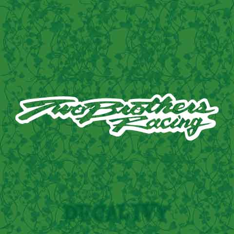 Two Brothers Racing Decal Vinyl Sticker - Decal Ivy