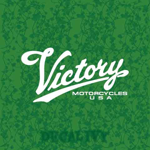 Victory Motorcycles USA Decal Vinyl Sticker - Decal Ivy