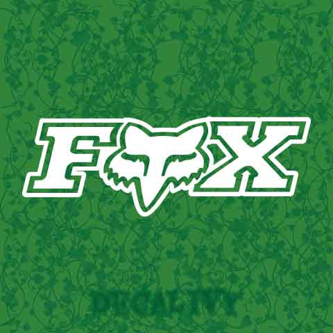 Fox Racing Logo Decal Vinyl Sticker - Decal Ivy