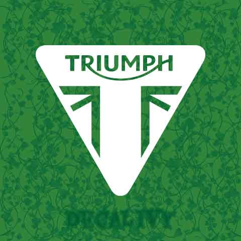 Triumph Motorcycles Logo Decal Vinyl Sticker