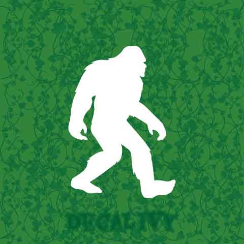 Sasquatch Bigfoot Decal Vinyl Sticker