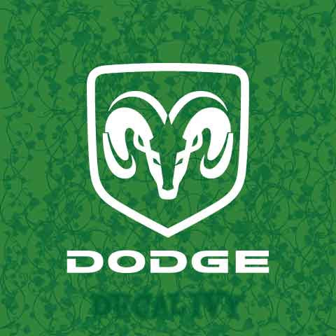 Dodge Logo Decal Vinyl Sticker