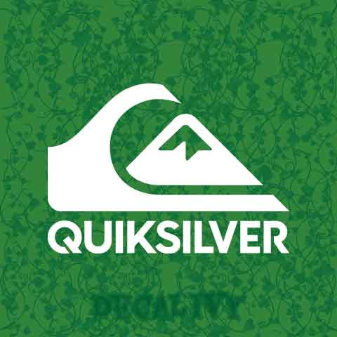 Quiksilver Surfing Decal Vinyl Sticker