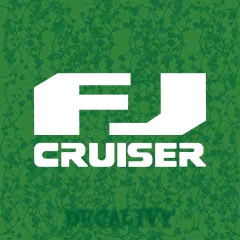 Toyota FJ Cruiser V2 Decal Vinyl Sticker