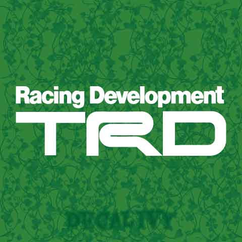 TRD Racing Development Decal Vinyl Sticker