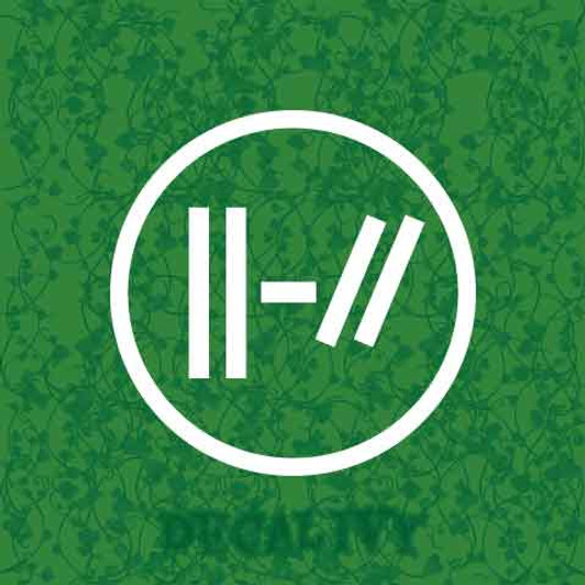 Twenty One Pilots Logo Decal Vinyl Sticker