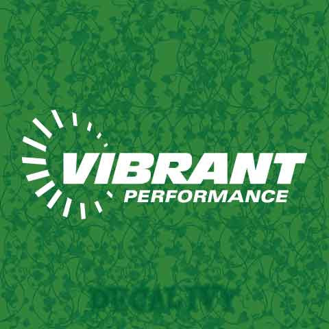 Vibrant Performance Decal Vinyl Sticker