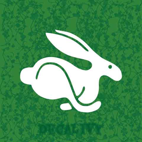 Volkswagen Rabbit Logo Decal Vinyl Sticker