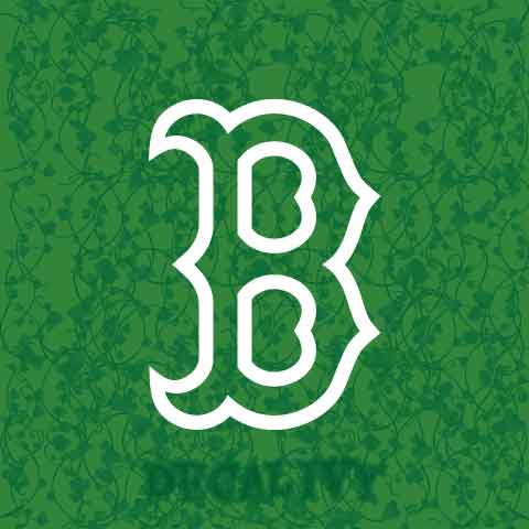 Boston Red Sox B Outline Decal Vinyl Sticker