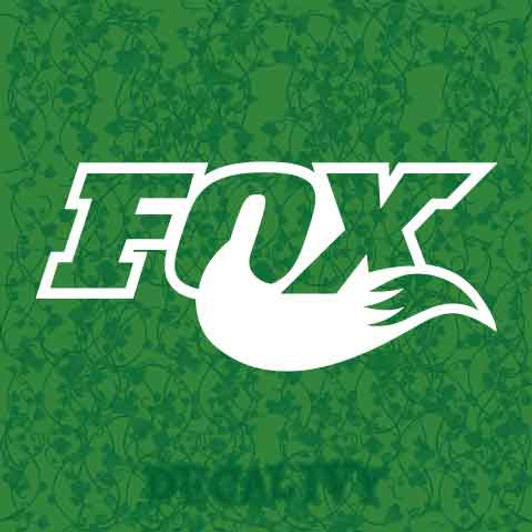 Fox Shocks Decal Vinyl Sticker