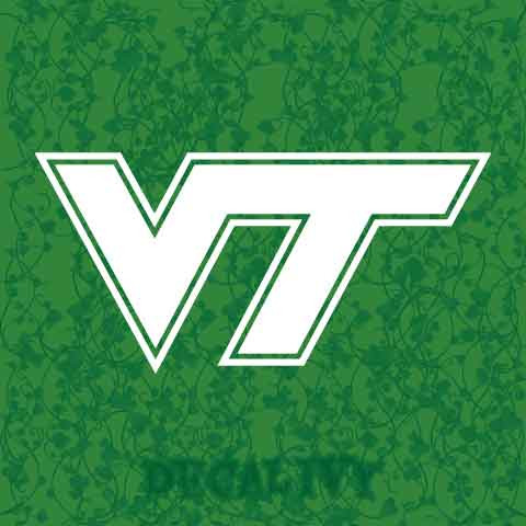 Virginia Tech Hokies Logo Decal Vinyl Sticker