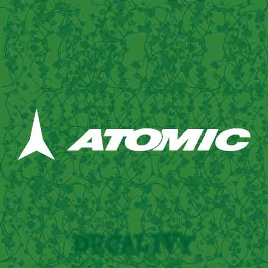 Atomic Ski Decal Vinyl Sticker