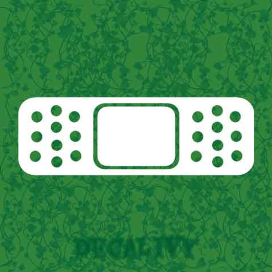 Band-Aid Decal Vinyl Sticker