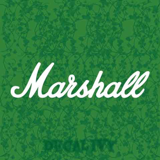 Marshall Amplification Decal Vinyl Sticker