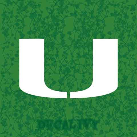 University of Miami Hurricanes Logo Decal Vinyl Sticker