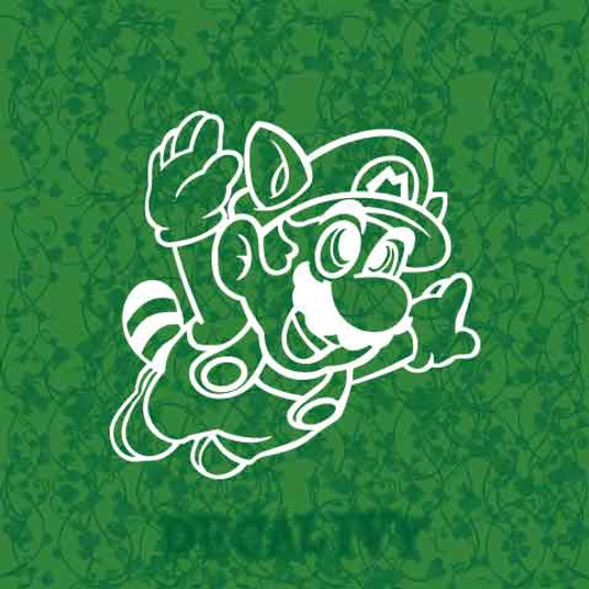 Super Mario Bros 3 Decal Vinyl Sticker