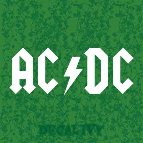 AC/DC Decal Vinyl Sticker