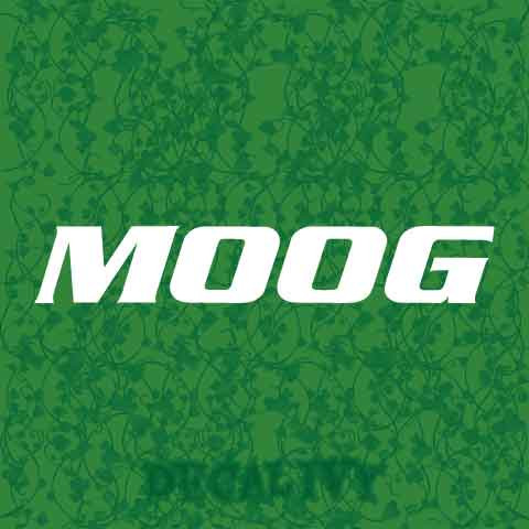 Moog Parts Decal Vinyl Sticker