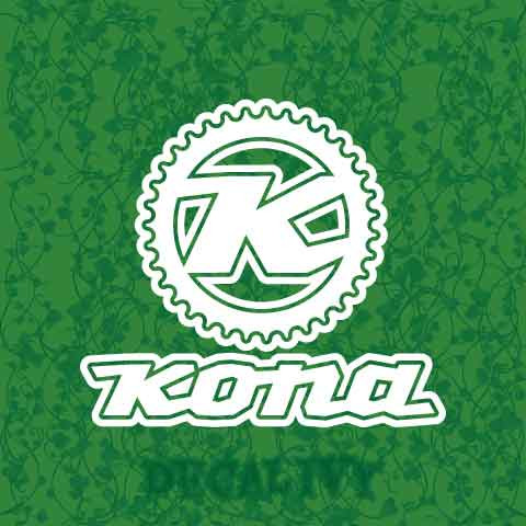 Kona Bikes V2 Decal Vinyl Sticker