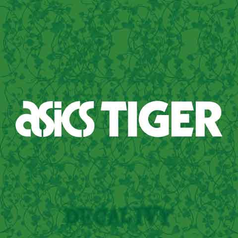 Asics Tiger Text Decal Vinyl Sticker