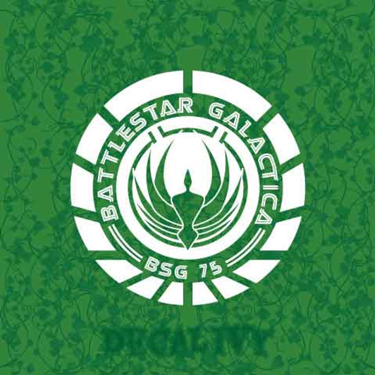 Battlestar Galactica Decal Vinyl Sticker