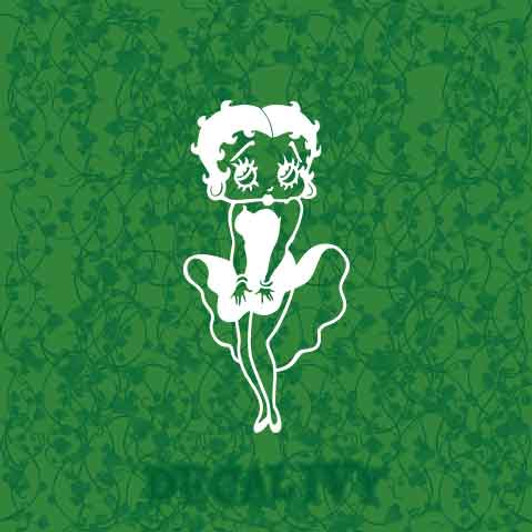 Betty Boop Decal Vinyl Sticker
