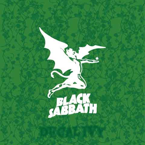 Black Sabbath Logo V2 Decal Vinyl Sticker