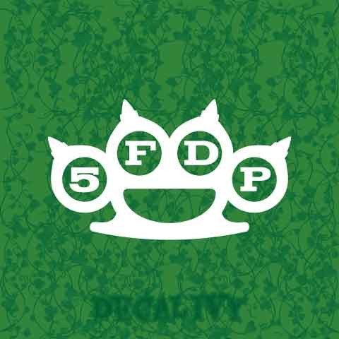 Five Finger Death Punch Logo Decal Vinyl Sticker