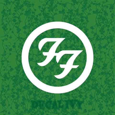Foo Fighters Logo V3 Decal Vinyl Sticker