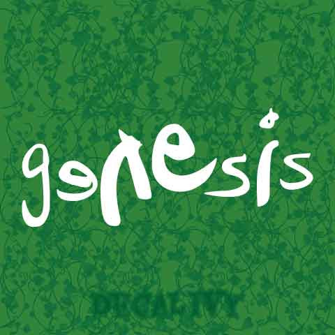 Genesis Band V2 Decal Vinyl Sticker