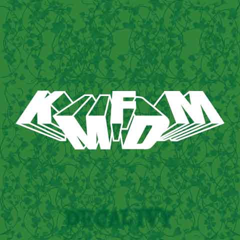 KMFDM Decal Vinyl Sticker