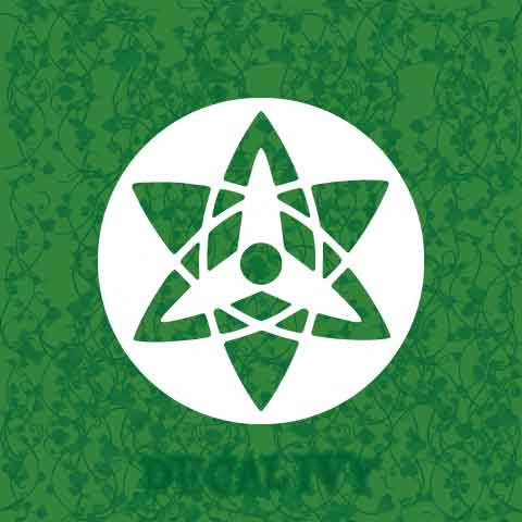 Mangekyou Sharingan Sasuke External Decal Vinyl Sticker