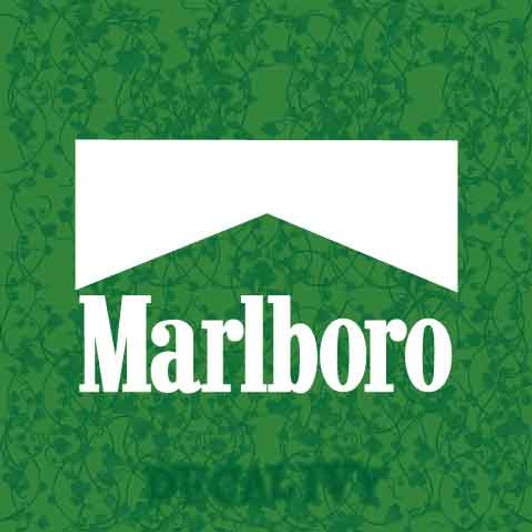 Marlboro Logo Decal Vinyl Sticker