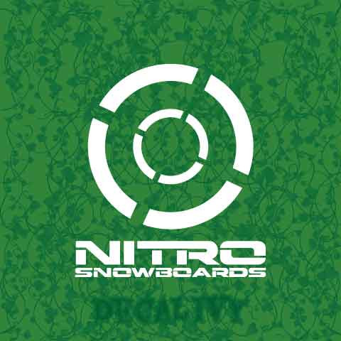Nitro Snowboards Logo Decal Vinyl Sticker