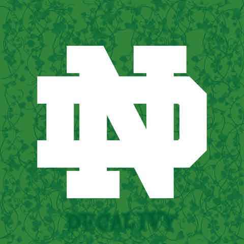 Notre Dame Fighting Irish Logo Decal Vinyl Sticker