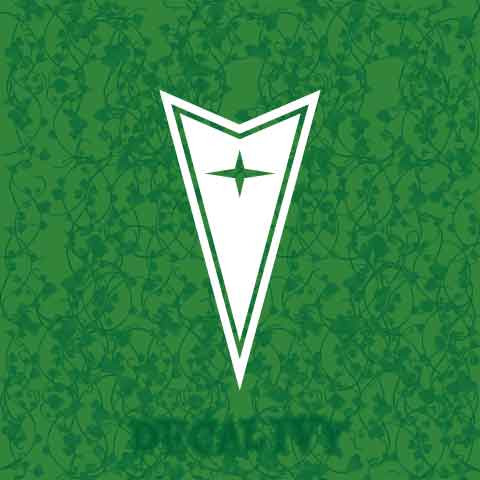 Pontiac Logo Decal Vinyl Sticker