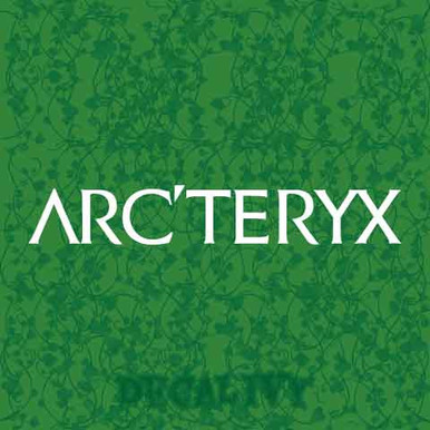 Arc'teryx Text Decal Vinyl Sticker - Decal Ivy